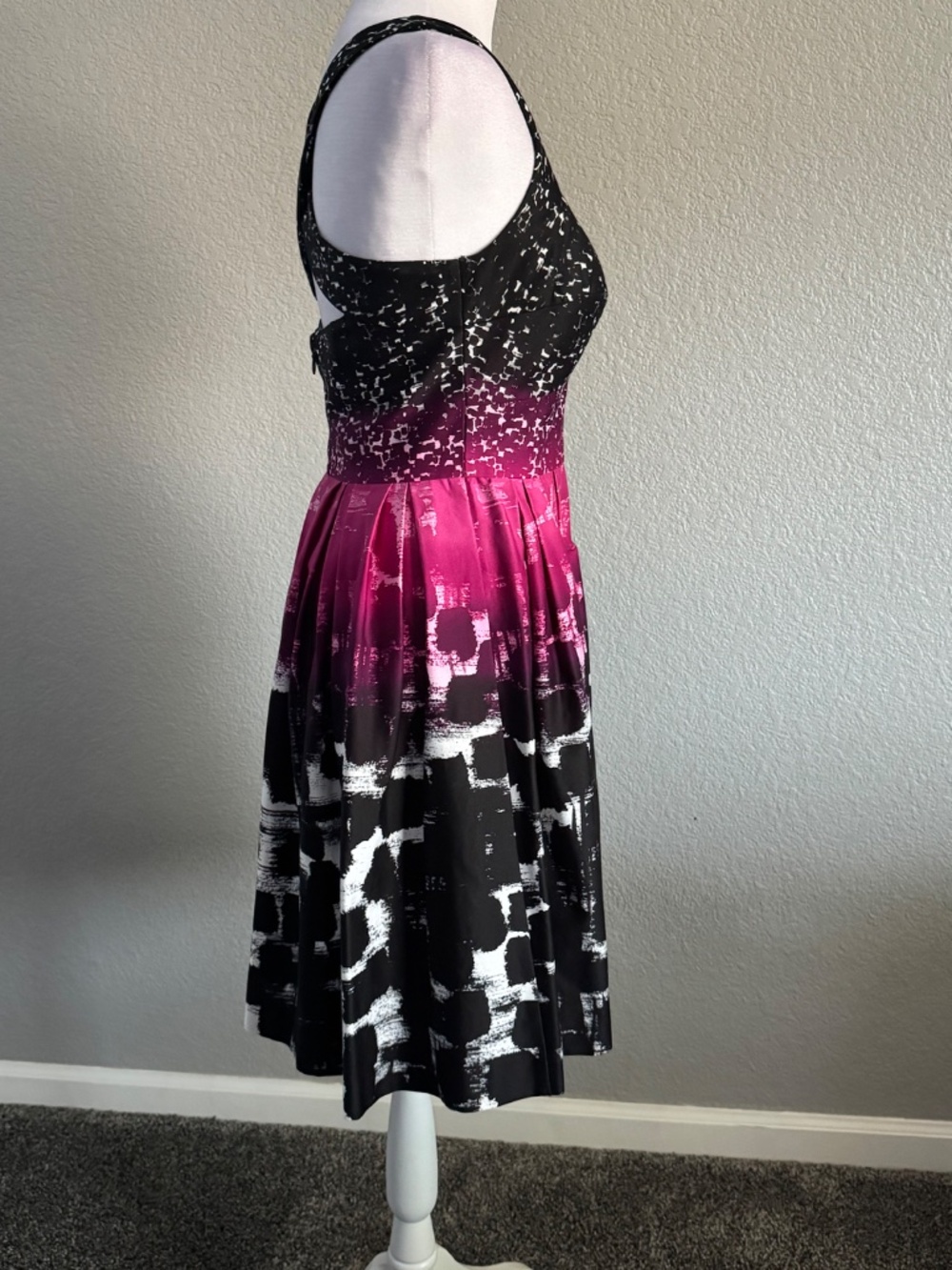 New W/ Tags Calvin Klein Sweetheart Fit & Flare Dress Size 4 Petite - Picture 6 of 12